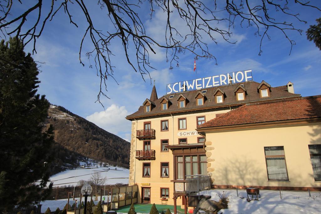 Hotel Schweizerhof Sta Maria Santa Maria Val Muestair Экстерьер фото